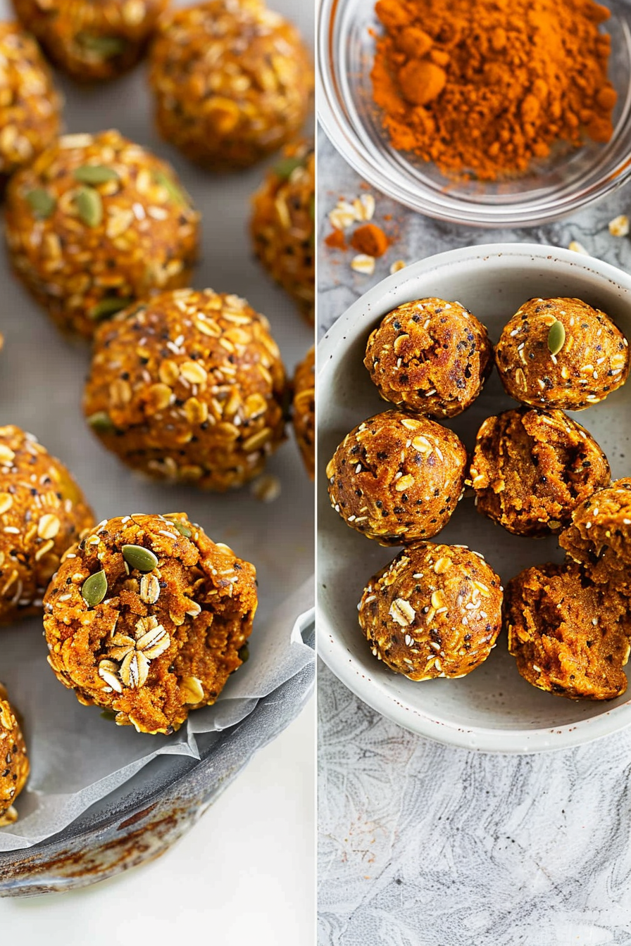 Pumpkin Protein Balls – A Simple & Delicious Fall Snack 3 u6233477474 httpss.mj .runSLFzSW Po g Close up overhead sligh e9f0d84c 6f5e 413f 8ab2 b49cf4ab2771 2
