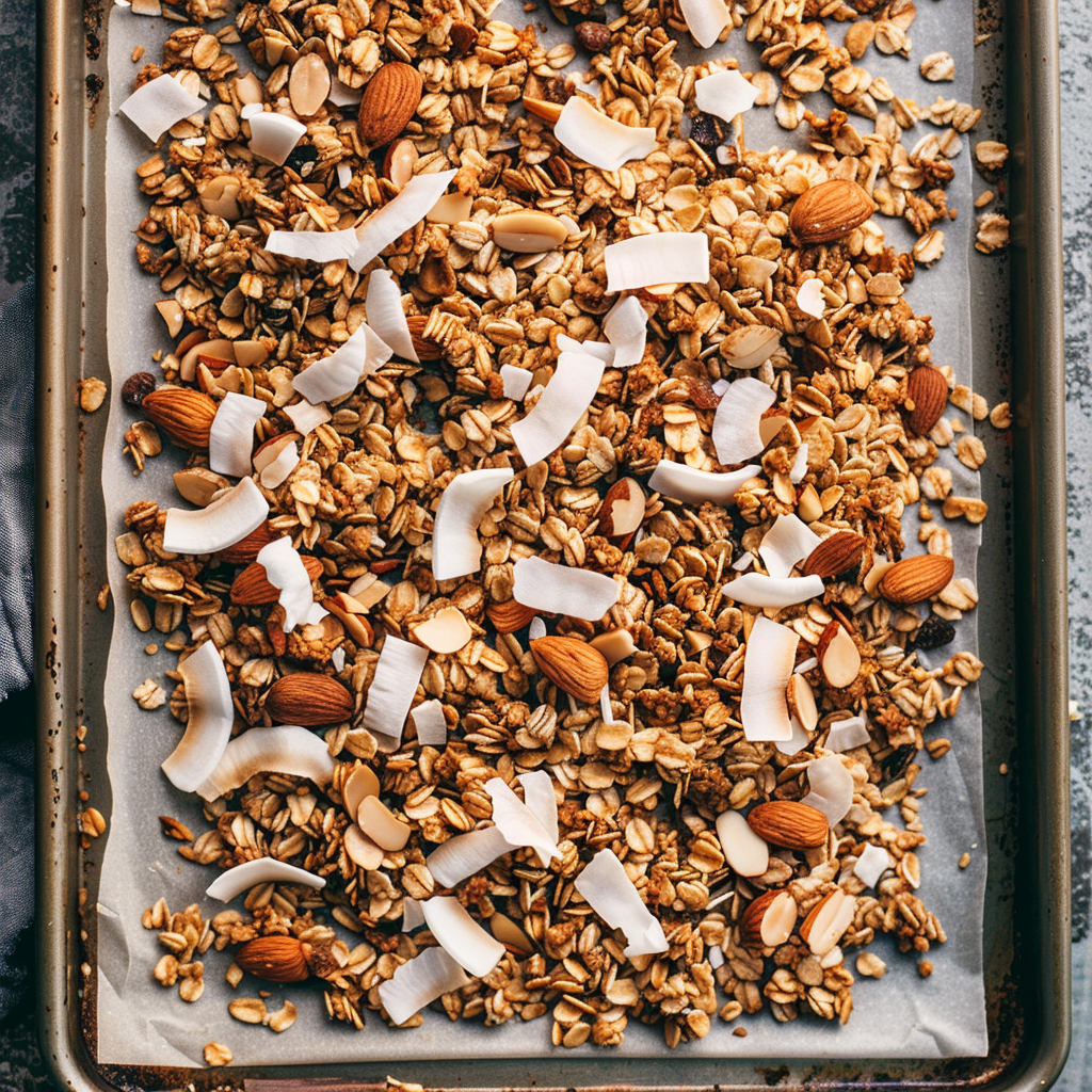 Easy Homemade Granola (Base Recipe) 3 easy homemade granola