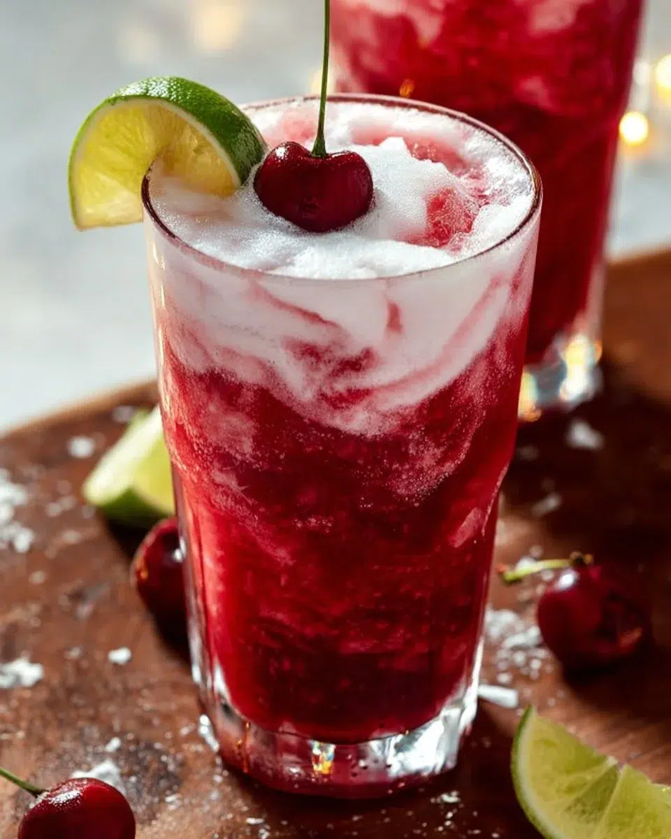 Cherry Lime Frost Dirty Soda 5 Cherry Lime Frost Dirty Soda