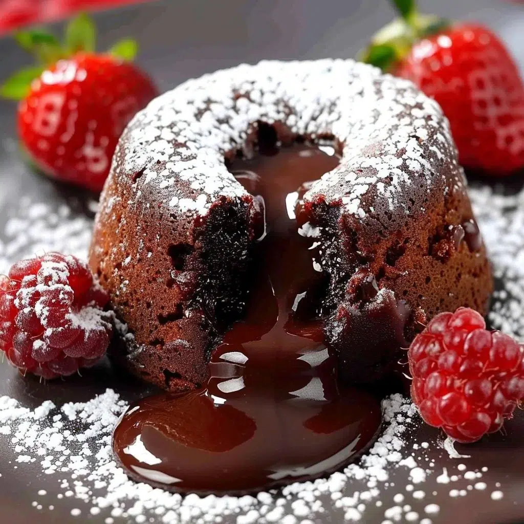 Chocolate Lava Cake 6 Chocolate Lava Cake