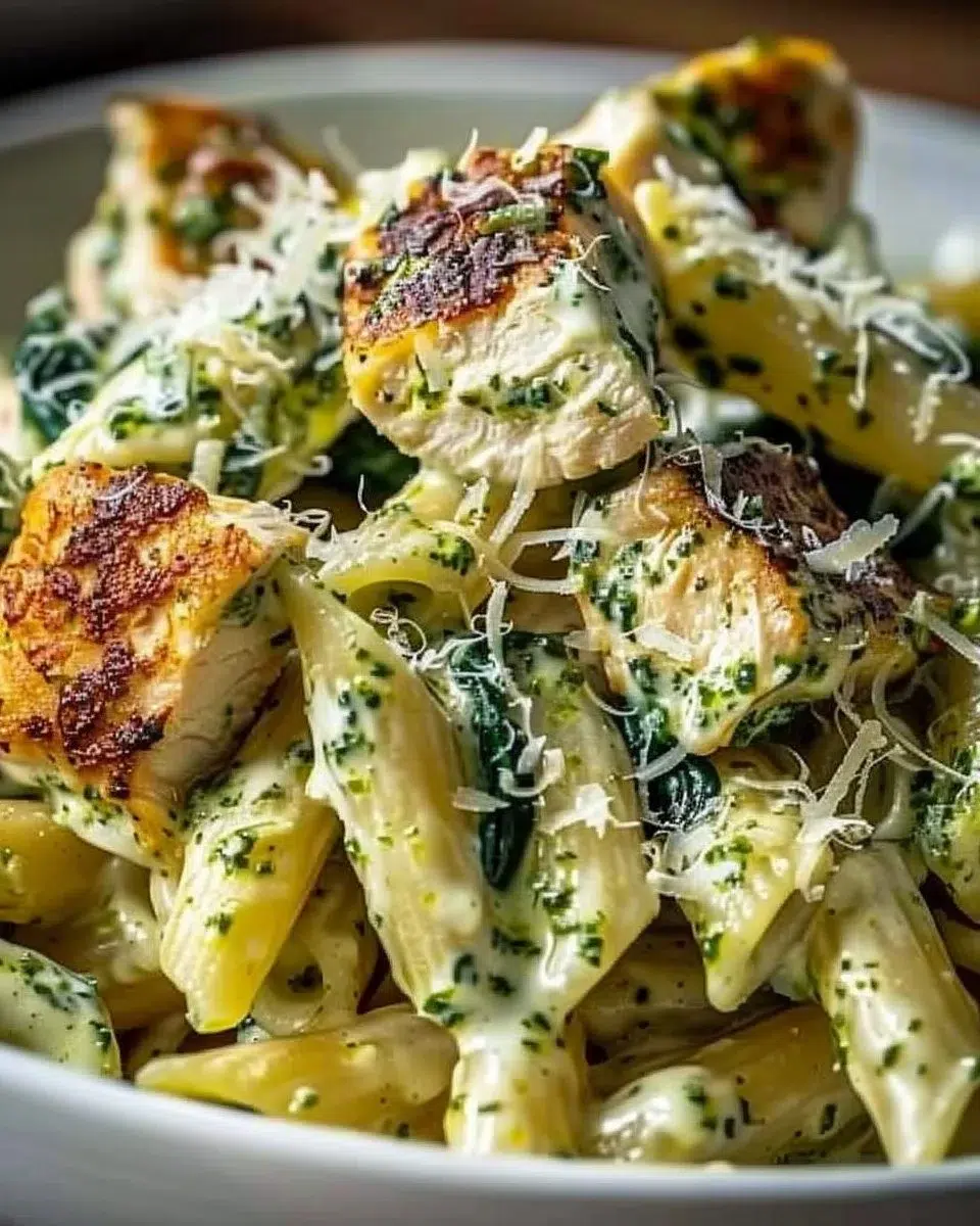 Creamy Pesto Chicken Pasta 6 Creamy Pesto Chicken Pasta