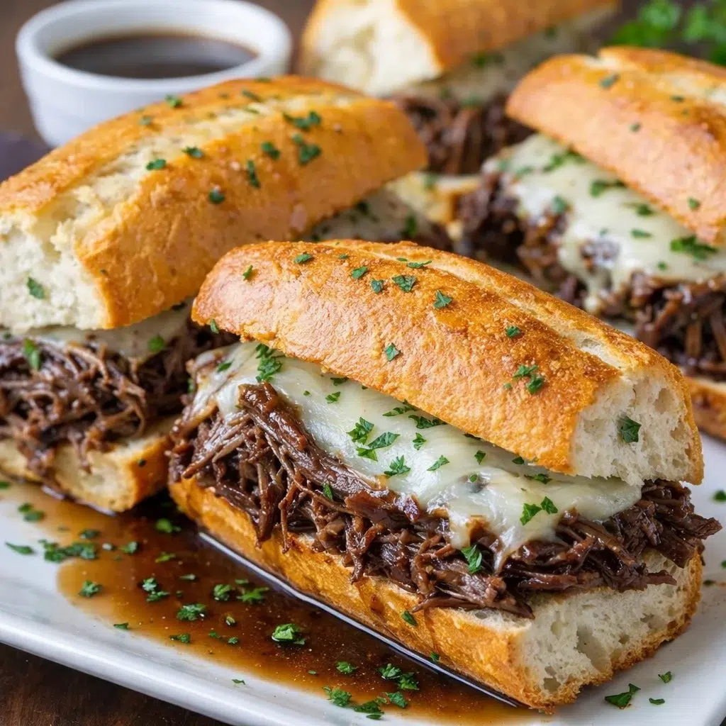 Crockpot French Dip Sandwiches 5 Crockpot French Dip Sandwiches