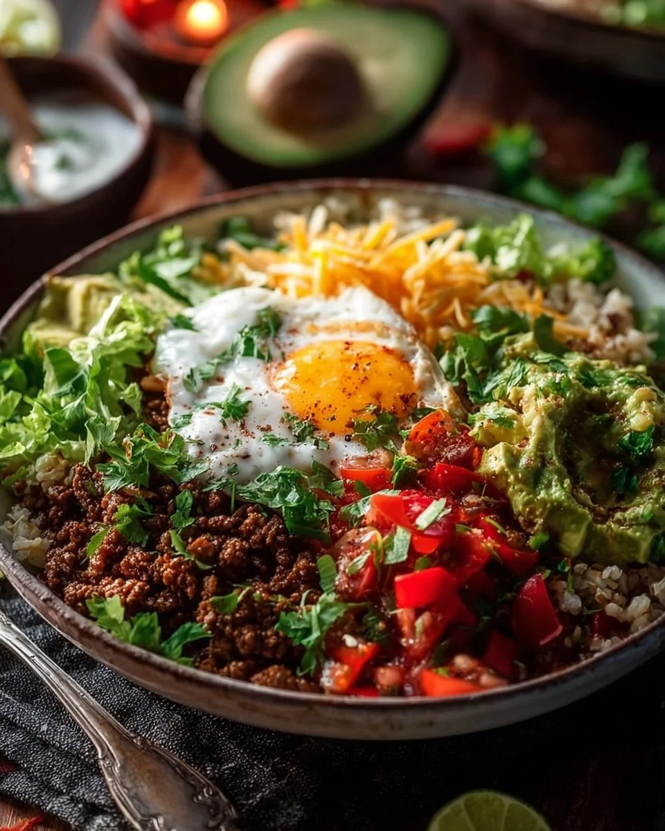 Easy Low Carb Burrito Bowl - 25min Breakfast Protein-Packed 5 Easy Low Carb Burrito Bowl - 25min Breakfast Protein-Packed