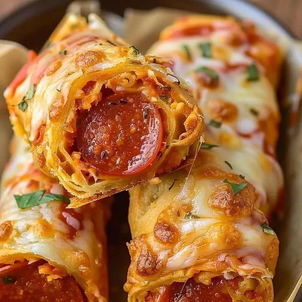 High Protein Pepperoni Pizza Rolls 6 High Protein Pepperoni Pizza Rolls