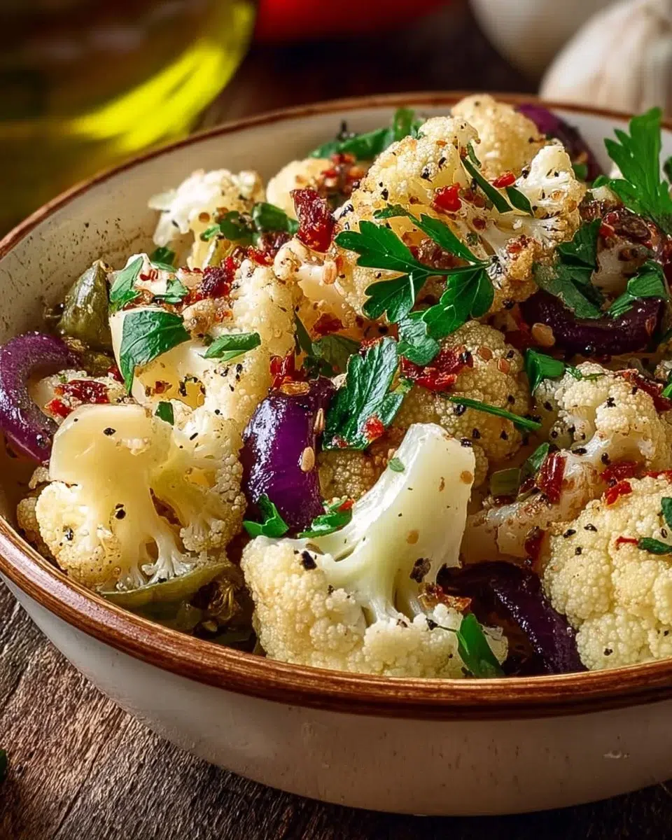 Marinated Cauliflower Salad 5 Marinated Cauliflower Salad