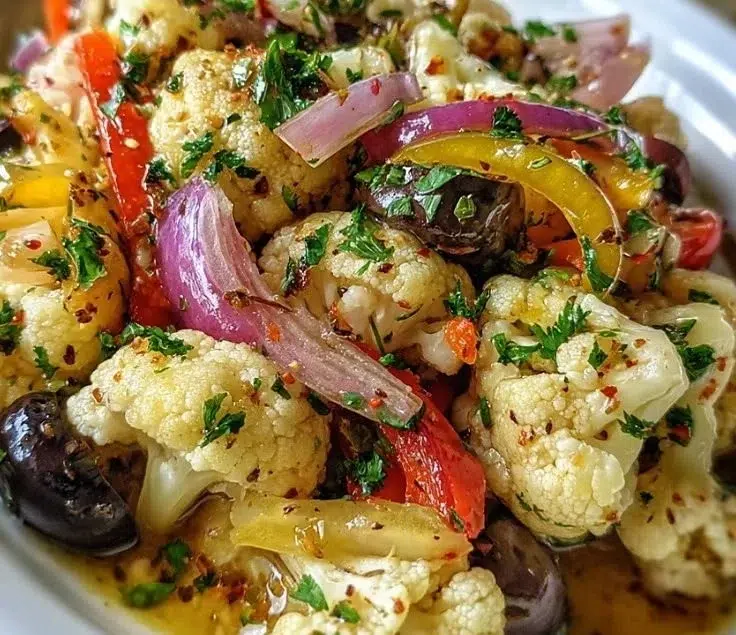 Marinated Cauliflower Salad 6 Marinated Cauliflower Salad