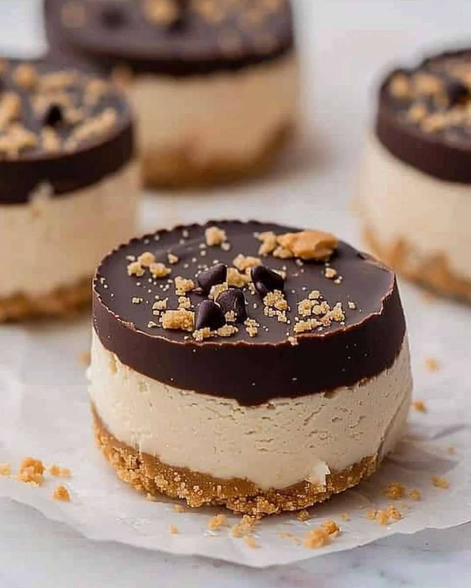 Protein Peanut Butter Cheesecake Cups 6 Protein Peanut Butter Cheesecake Cups