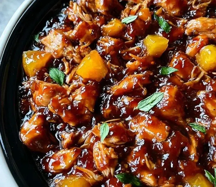 Sweet Hawaiian Crockpot Chicken 5 Sweet Hawaiian Crockpot Chicken